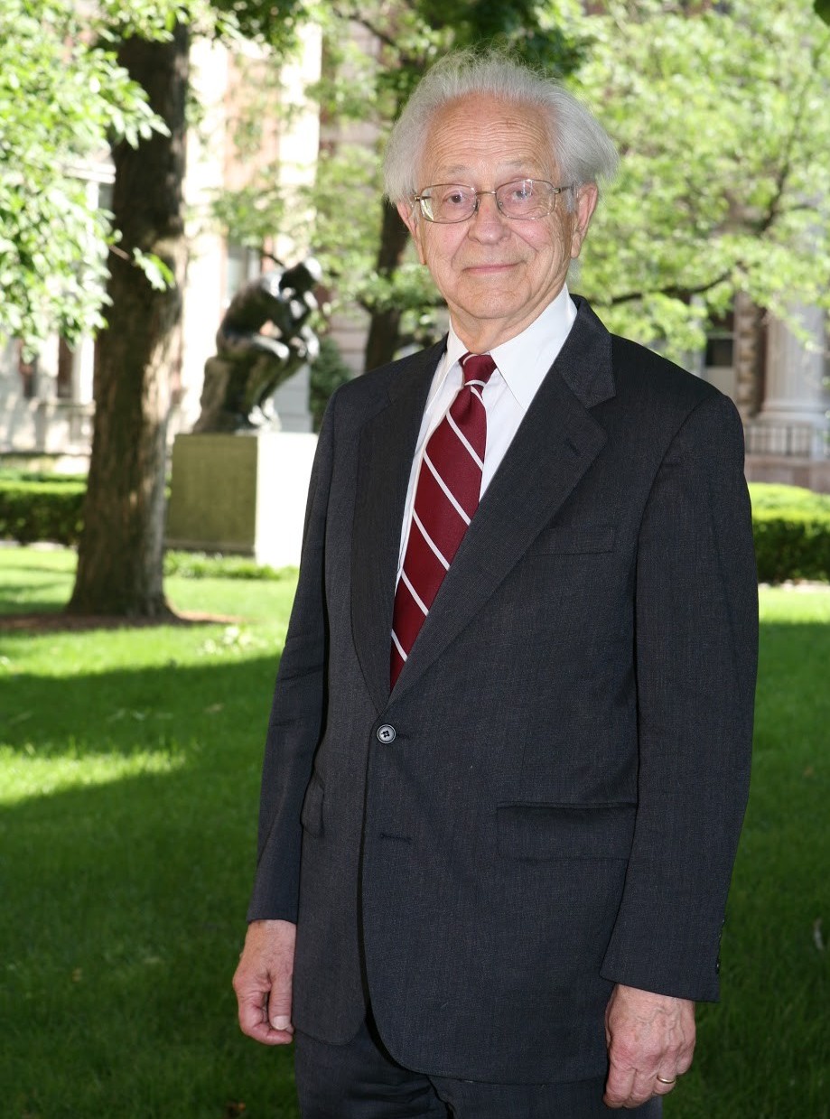 James Morley photographed on the Columbia campus