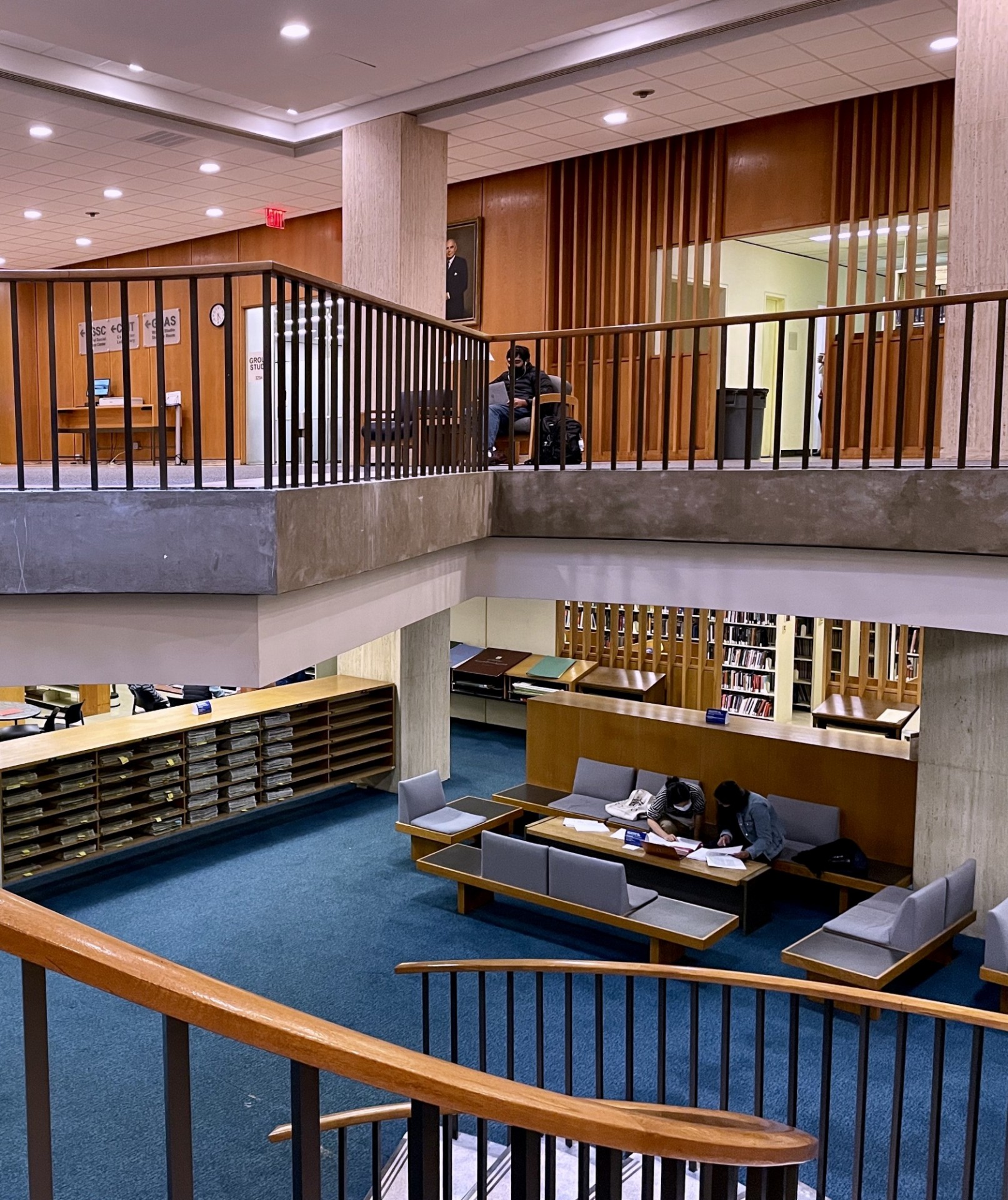 Lehman Library interior