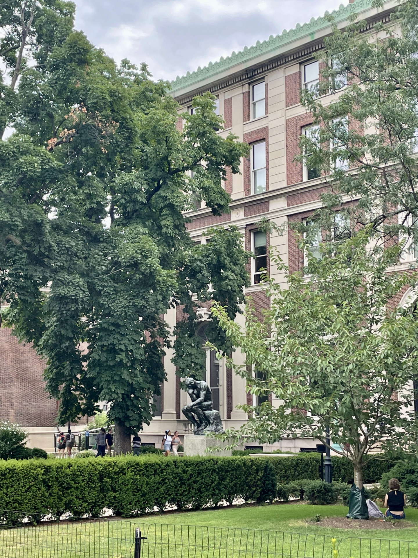 Philosophy Hall in summer