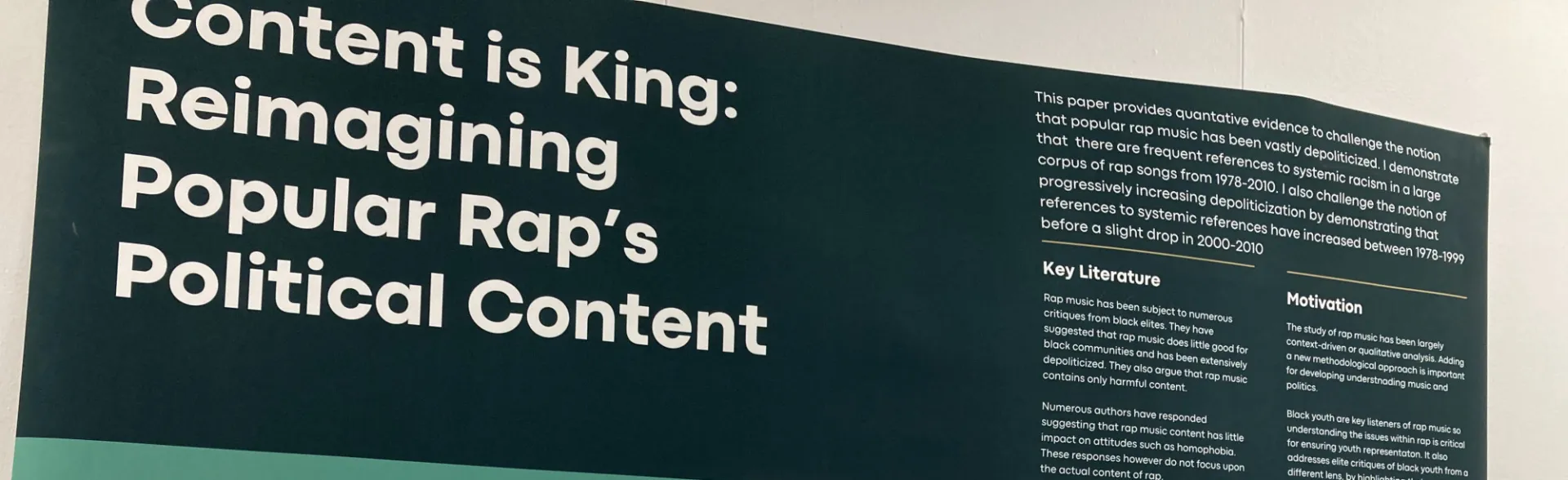 Content is King: Reimagining Popular Rap's Political Content